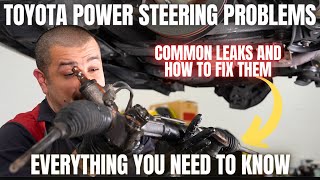 Toyota Power Steering Problems  Everything You Need To Know about Common Leaks and How to Fix Them [upl. by Maurita]