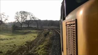 DRS 37403 Isle of Mull journey from BarrowinFurness to Carlisle 281216 [upl. by Limhaj649]