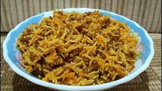 Easy 15 Minute Masoor Pulav Recipe  Masoor ka Pulav  मसूर पुलाव की रेसिपी [upl. by Alin]