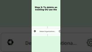 Create or Delete Organizational Units in Google Workspace Instantly googleworkspace automation [upl. by Leitao]