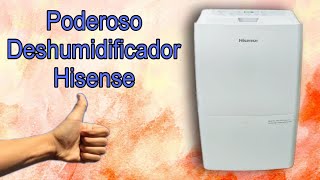 Poderoso Deshumidificador Hisense 🫨 [upl. by Aenat]