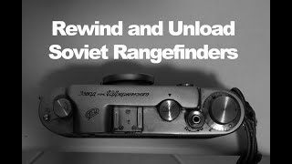 Unloading Film  Soviet Rangefinder [upl. by Gerson368]