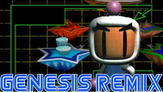 Bomberman 64  Stage Select Sega Genesis Remix [upl. by Shelia]