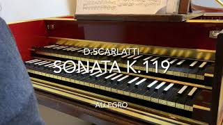 38 DScarlatti  Sonata K119 Allegro [upl. by Brina]