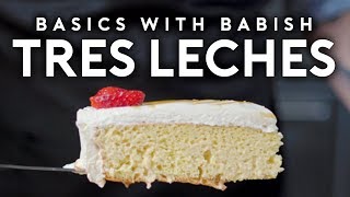 Tres Leches Cake  Basics with Babish [upl. by Dloraj868]