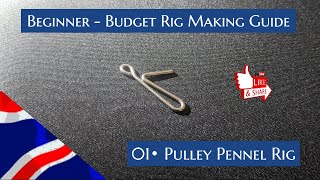 UK Sea Fishing Budget  Beginner Rig Making Guide 01 Pulley Pennel Rig sea fishing rigs [upl. by Ackley]