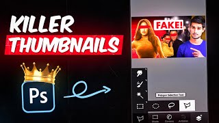 🤫 Make KILLER Thumbnails for YouTube Like this Advance MethodTricks [upl. by Ymmik]