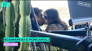 Riccardo Scamarcio e Benedetta Porcaroli il bacio che conferma la loro relazione [upl. by Odrareve]