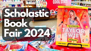 Scholastic Middle School Book Fair 2024  What Books and Fun Items Will You Find [upl. by Hein]