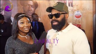 GABRIEL AFOLAYAN FEMI ADEBAYO FUNKE AKINDELE TOYIN ABRAHAM AT HOUSE OF GAA PREMIERE [upl. by Lynett]