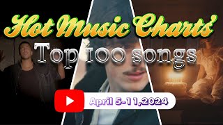 Top Songs of the Week  April 5 2024 [upl. by Tnek]