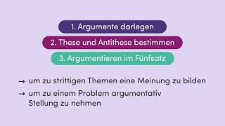 Argumente und Argumentation einfach erklärt  sofatutor [upl. by Piggy160]