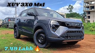 Xuv 3xo Base Model Mx1 749 lakh Full Detailed Review Xuv 3xo Mx1 Mahindra XUV 3XO ❤️ [upl. by Aniluj]