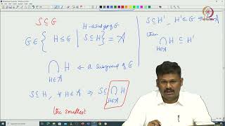 Lec 08  Subgroup generated by subsets of a group [upl. by Ennovihs815]