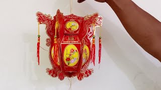 Lampion DIY Naga  Lampion Naga Imlek  CNY DIY Lantern [upl. by Ozne]