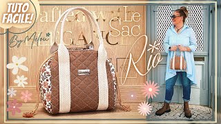 🎀 TUTO DIY FACILE 🎀 Mes Astuces pour Coudre Le Sac à Main RiO 🥰 [upl. by Kurtis975]