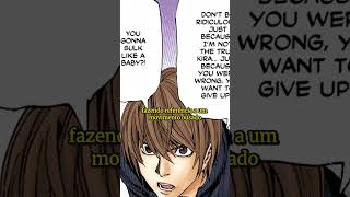 O MAIOR FORESHADOW DE DEATH NOTE deathnote kira lightyagami ryuzaki shinigami oanalista [upl. by Ainud]