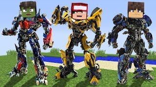 VIRAMOS TRANSFORMERS  MINECRAFT [upl. by Giguere]