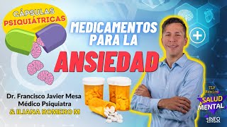 Medicamentos para la ANSIEDAD ansiolíticosbenzodiacepinas ¿Clonazepam Quetiapina Citalopram [upl. by Premer]