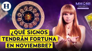 ¿Escorpión Sagitario o Leo Mhoni Vidente revela qué signos zodiacales tendrán fortuna en noviembre [upl. by Silsbye40]