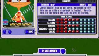 Jorge Garcia Theme  Backyard Football 2002 [upl. by Nitza]