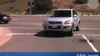 2008 Kia Sportage Review  Kelley Blue Book [upl. by Ellenwad45]