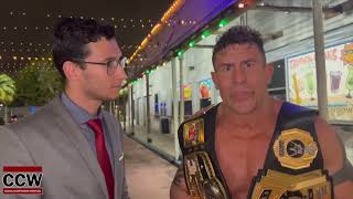 EC3 addresses his match with Cha Cha Charlie and Matt Cardona [upl. by Slocum419]