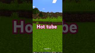 ONOFF Hot tub🔥 minecraft minecrafttutorial shorts [upl. by Clementas]