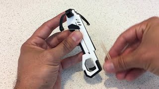 amazing mini repeating crossbow  3d print magic shorts [upl. by Ahselaf]