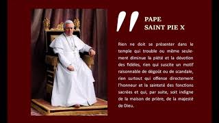 Sancte Pie decime gloriose patrone  Hymne de la FSSPX [upl. by Riobard]