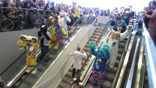 Anthrocon 2019 Fursuit Parade [upl. by Ssidnak703]