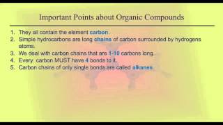 Biochemistry Chapter 2 Lesson 1 Hydrocarbons [upl. by Senzer191]