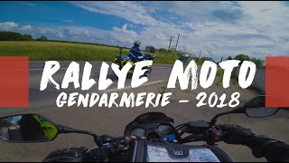 Rallye Moto Gendarmerie 2018 EDSR 34  Trajectoire de Sécurité Motovlog 23 EN SUBS [upl. by Romina]