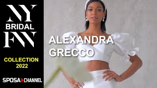 Alexandra Grecco  Bridal Collection 2022  New York Bridal Fashion Week 2021 [upl. by Phippen758]