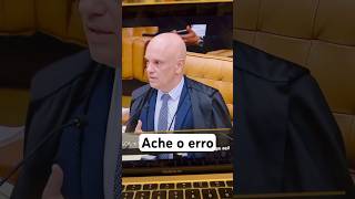 Ache o erro do Min Alexandre de Moraes sobre execução penal [upl. by Tacklind456]