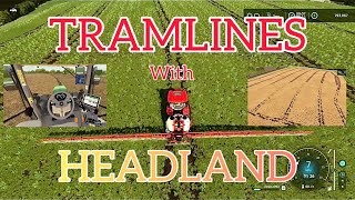 E Drivelaner by ITS  adding tramlines with headland while seeding [upl. by Noval977]