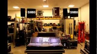 Danley Sound Labs SM80 vs dampb Q7 [upl. by Anahsirk]