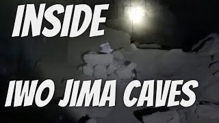 Inside Iwo Jima Caves Tour [upl. by Ycal333]