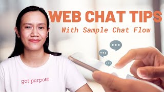 Web Chat Tips and Techniques Chat Support Non Voice Customer Service Digital Customer Service [upl. by Alol]