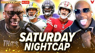 Unc amp Ocho react to 49ers escaping Packers Ravens dominate Texans Club Shay Shay on SNL  Nightcap [upl. by Damahom]