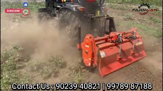 35 feet Mini Tractor Rotavator best price in india agriculture rotavator rotary minirotavator [upl. by Fenelia]