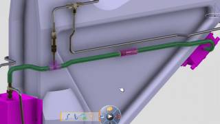 CATIA V6  Equipment amp Systems Design  CATIA Piping amp Tubing  Preparation for Manufacturing [upl. by Einnor]