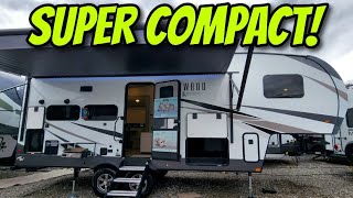 Super Compact Fifth Wheel RV Rockwood 244SWS [upl. by Nogras340]