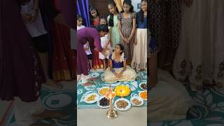 Anamikas Puberty ceremony❤️ pubertyfunction pubertyceremony minivlog yutubeshorts [upl. by Sukram291]