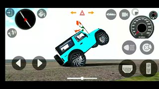 new Mahindra Thar new model modify village driving heavy driver Indian car games [upl. by Eidok]