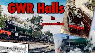 GWR Halls in preservation [upl. by Roze241]