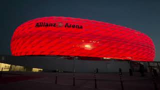 WONDERFUL ALLIANZ ARENA LIGHTS [upl. by Kester]