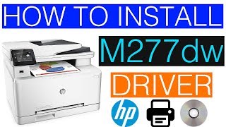 How to install HP Color LaserJet Pro MFP M277dw In Windows [upl. by Erik]