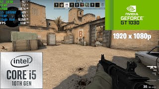 CSGO  GT 1030  I5 10400F 1920x1080p [upl. by Danna657]