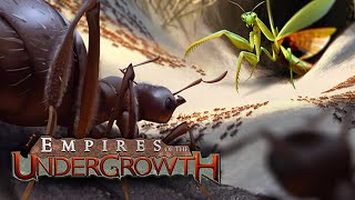 Empires of the Undergrowth Gameplay  First Look 4K [upl. by Aisyle]